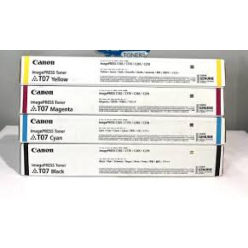 CTC Canon T07 Toner Cartridge 3641C001AA (T07 / T-07K) / 3642C001AA (T07 / T-07C) / 3643C001AA (T07 / T-07M) / (T07 / T-07Y)