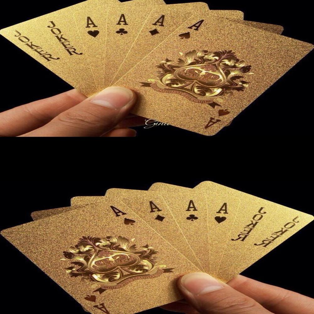 Gold Playing Cards
