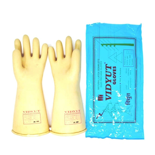 Electric Safety Gloves - Coating Type: Uncoated/natural