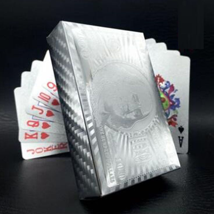 Silver Playing Cards