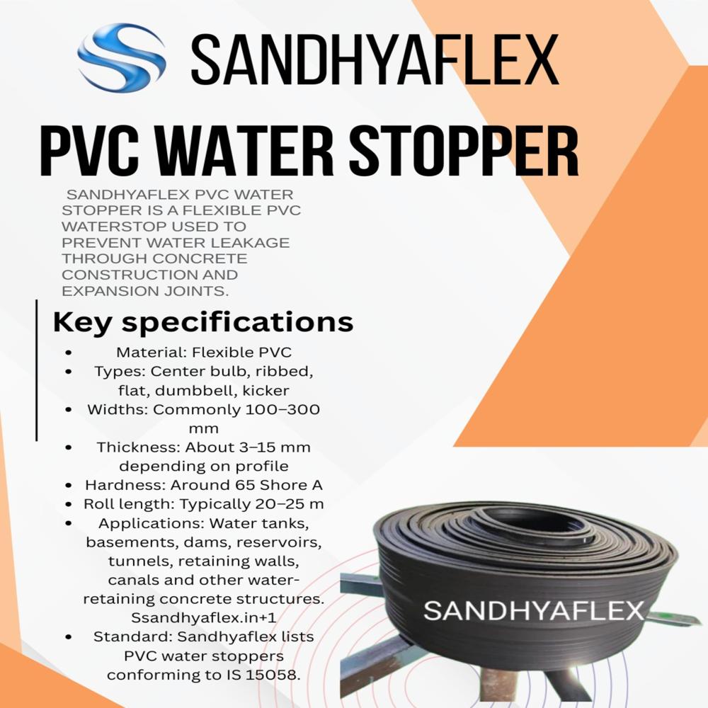 PVC Water Stopper 