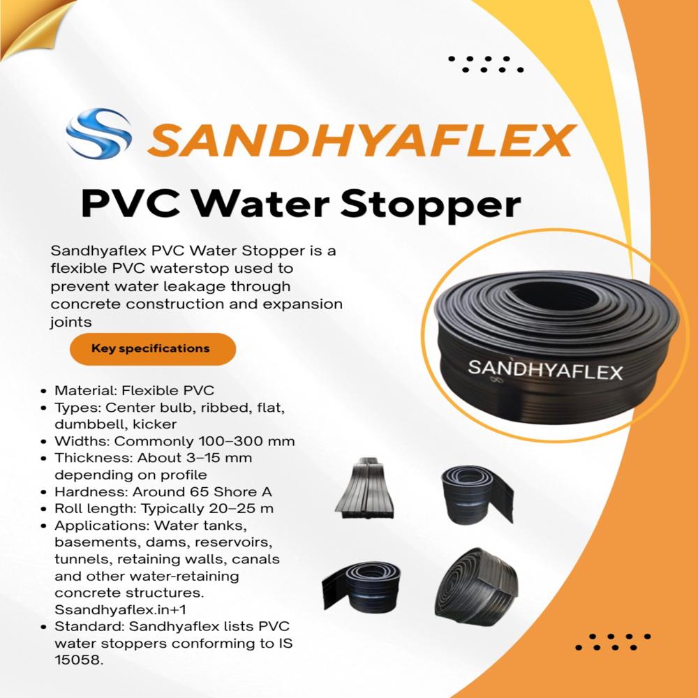 PVC Water Stopper 