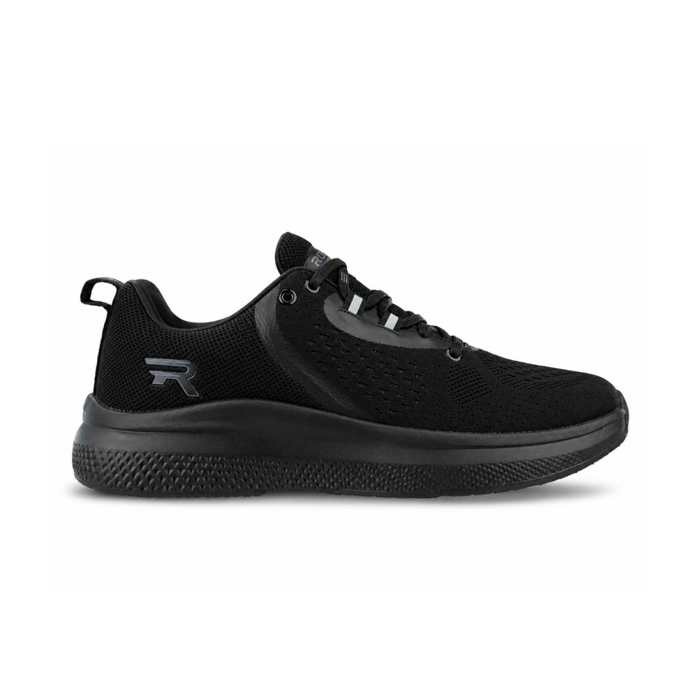 Pure Four Black Men's Walking Shoes