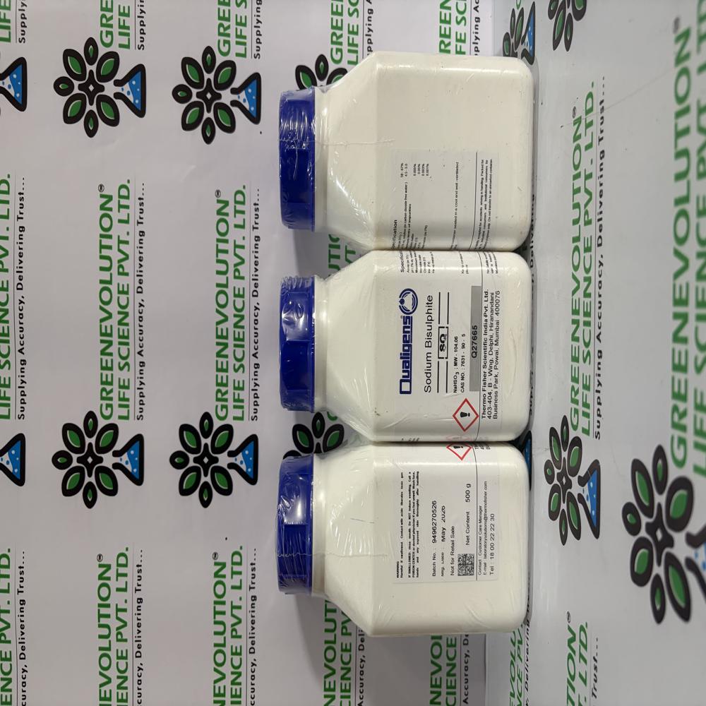Sodium Bisulphite SQ 500G Qualigens