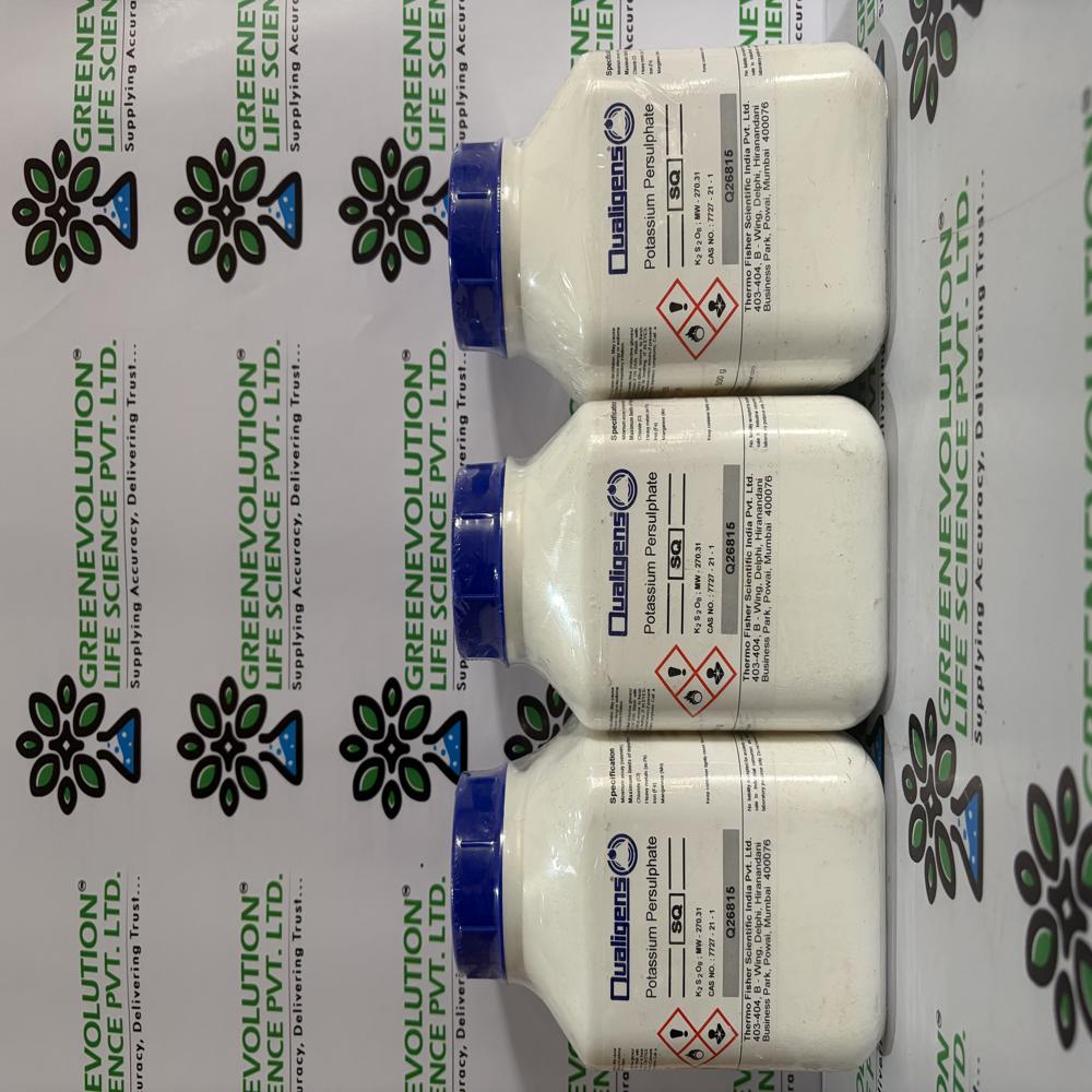 Potassium Persulphate SQ 500G Qualigens