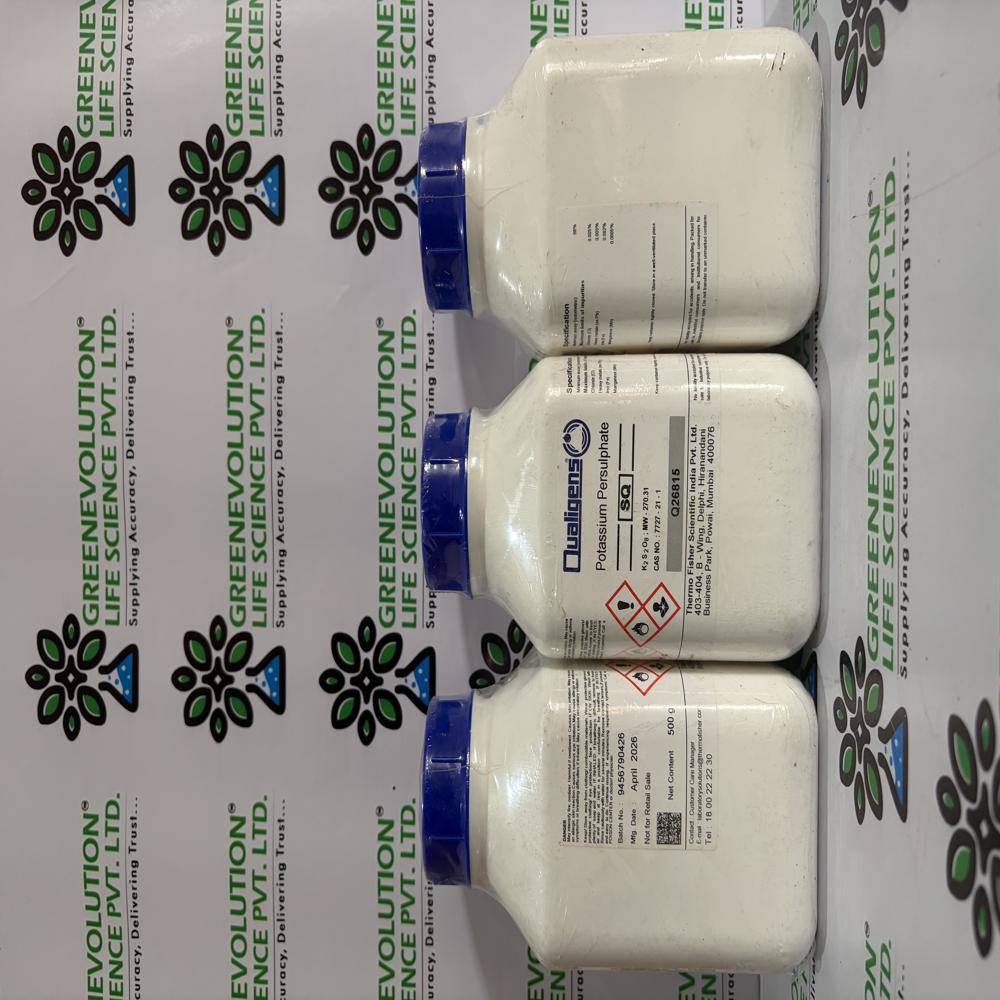 Potassium Persulphate SQ 500G Qualigens