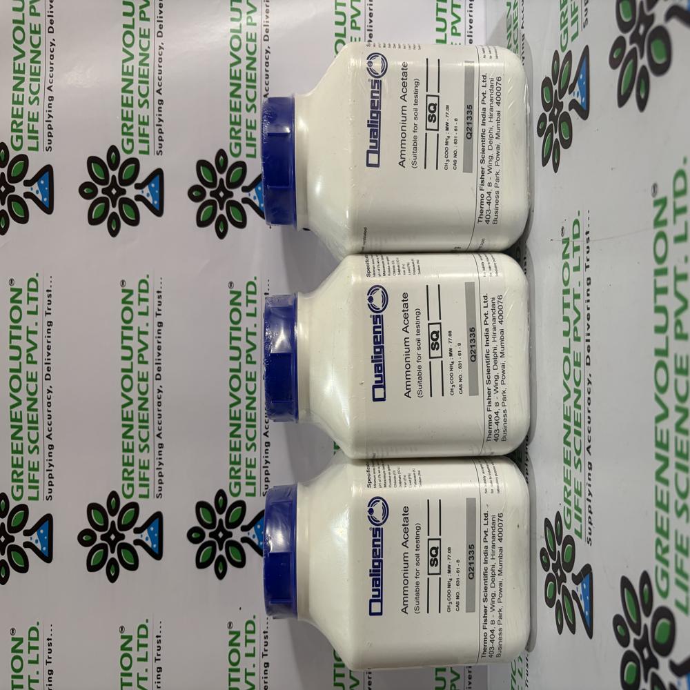 Ammonium Acetate SQ 500G Qualigens