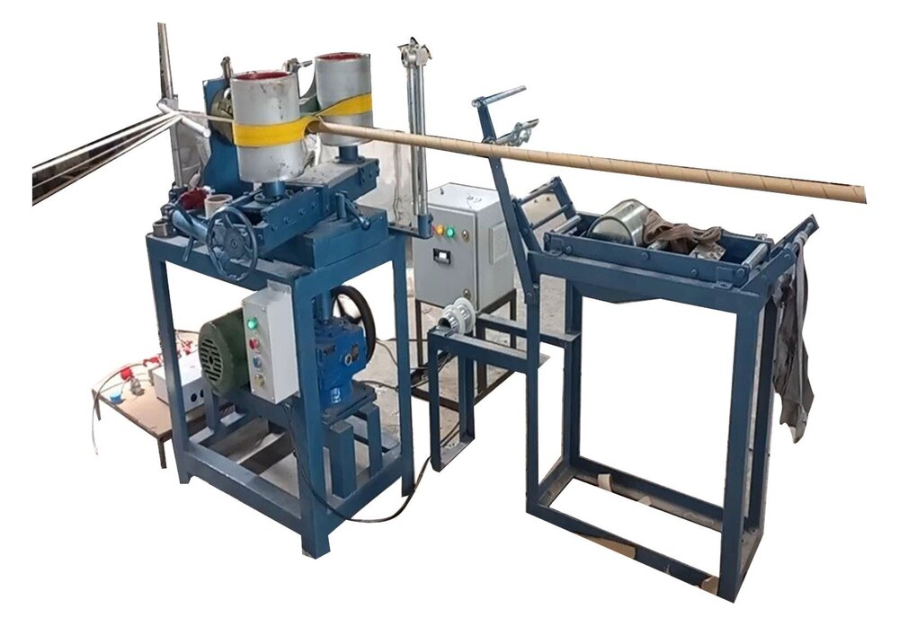 Automatic Spiral Paper Core Making Machine - Capacity: 4-8 Ton