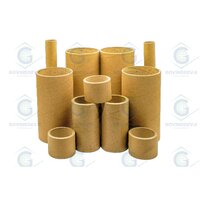 Brown Cardboard Paper Tube - Diameter: Customizable (commonly 1 Inch To 12 Inches)