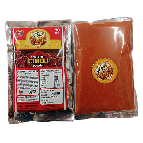 50 Gm Red Cilli Powder