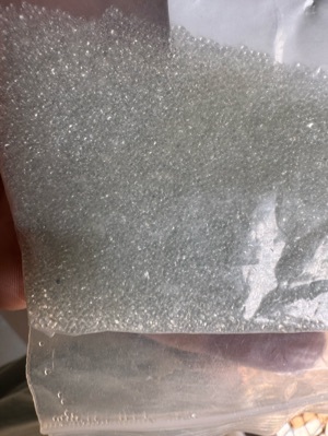Glass Beads (1000-1500) Micron - Beads Colour: White