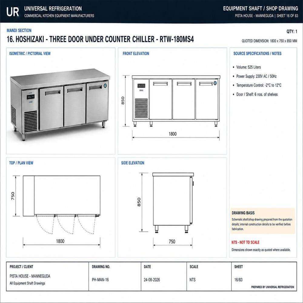 RESTAURANT KITCHEN EQUIPMENT