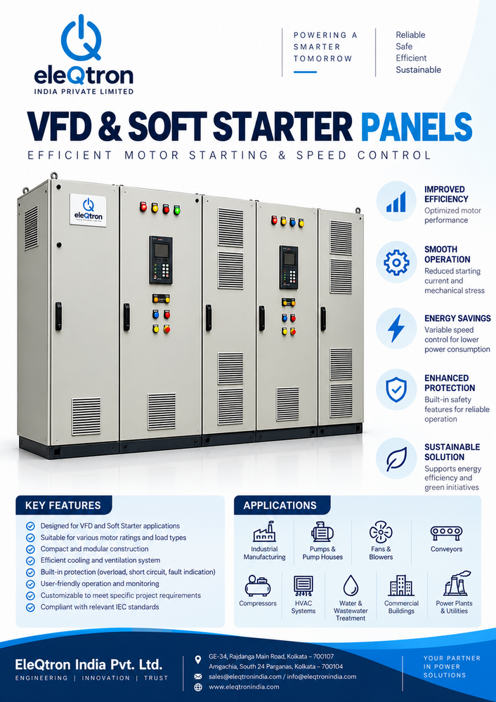 Distribution Power Control Panel - Application: Industrial