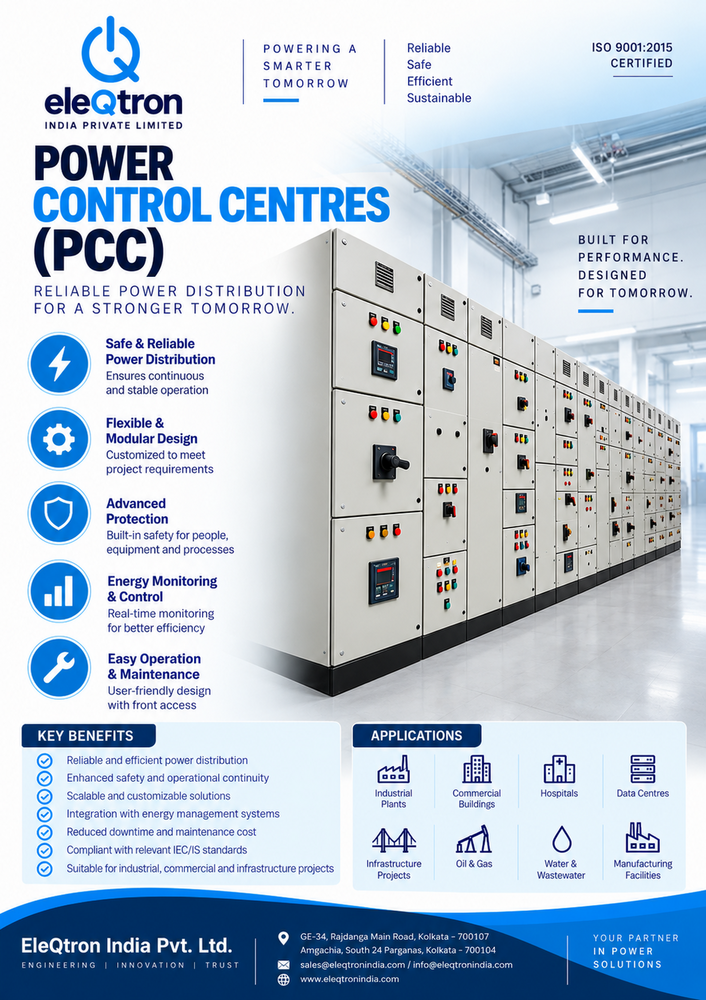 Electrical Main Lt Panel - Cabinet Material: Crca Sheet Steel