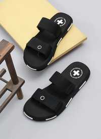 Black Doctor Health Double Strap Orthopedic Sandals