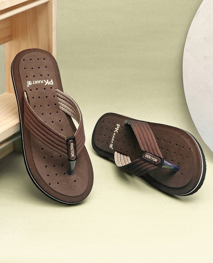 Brown Doctor Health Ortho Soft Thong Slippers