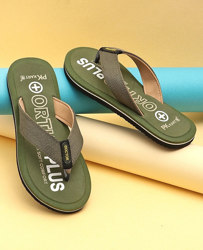 PKKART Doctor Health Green Comfort Flip-Flops