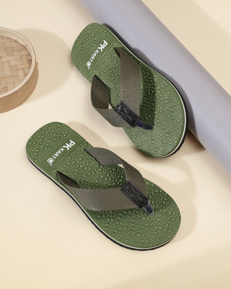 PKKART Classic Green Flip-Flops PKKART Classic Green Flip-Flops