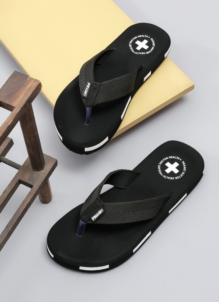 Black Doctor Extra Soft Ortho Comfort Flip-Flops