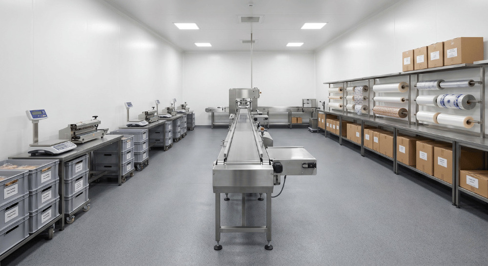 Industrial Packing Room
