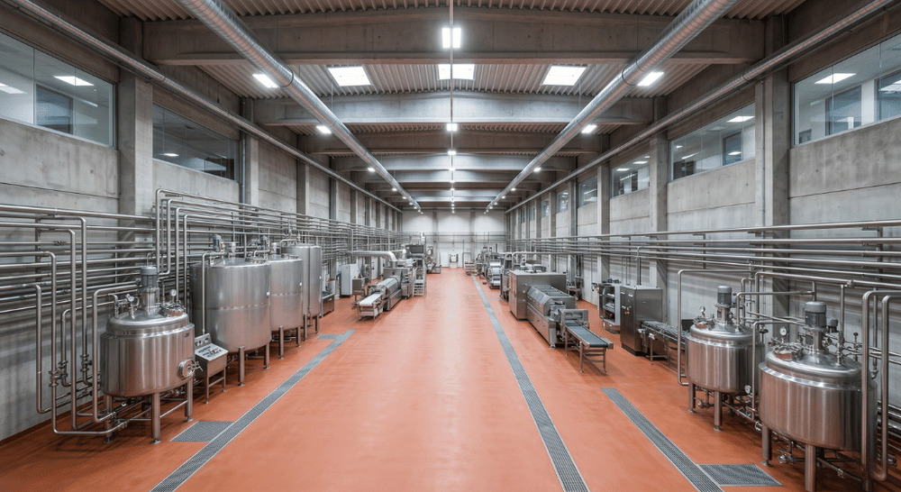Industrial Processing Hall Design And Construction