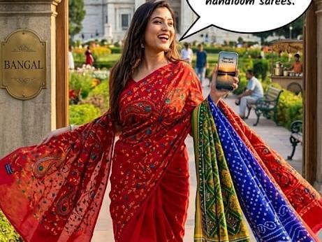 Bengal Handloom Saree