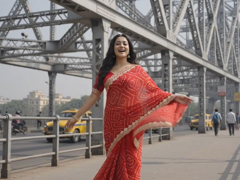 Bandhani Chiffon Sarees