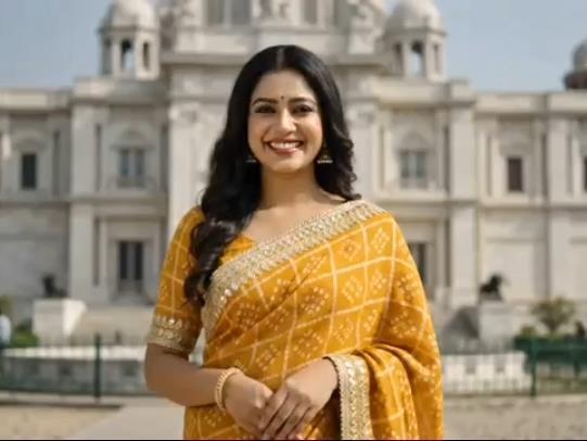 Bandhni Saree