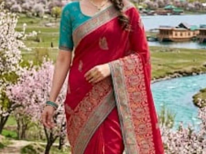 Royal Pashmina Elegance Saree