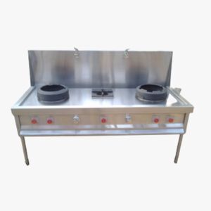 Chinese Cooking Range With Stockpot