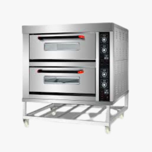 Electrical And Gas 2 Deck Baking Oven