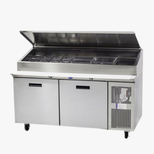 Under Counter Refrigerator - Freezer Salad Counter with GN Pan Holder