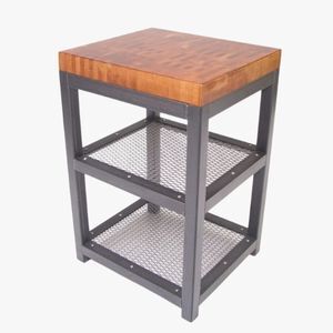 Wooden And Polypropylene Chopping Board Table