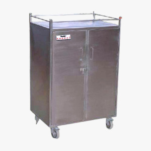 Soiled Plates Collection Trolley