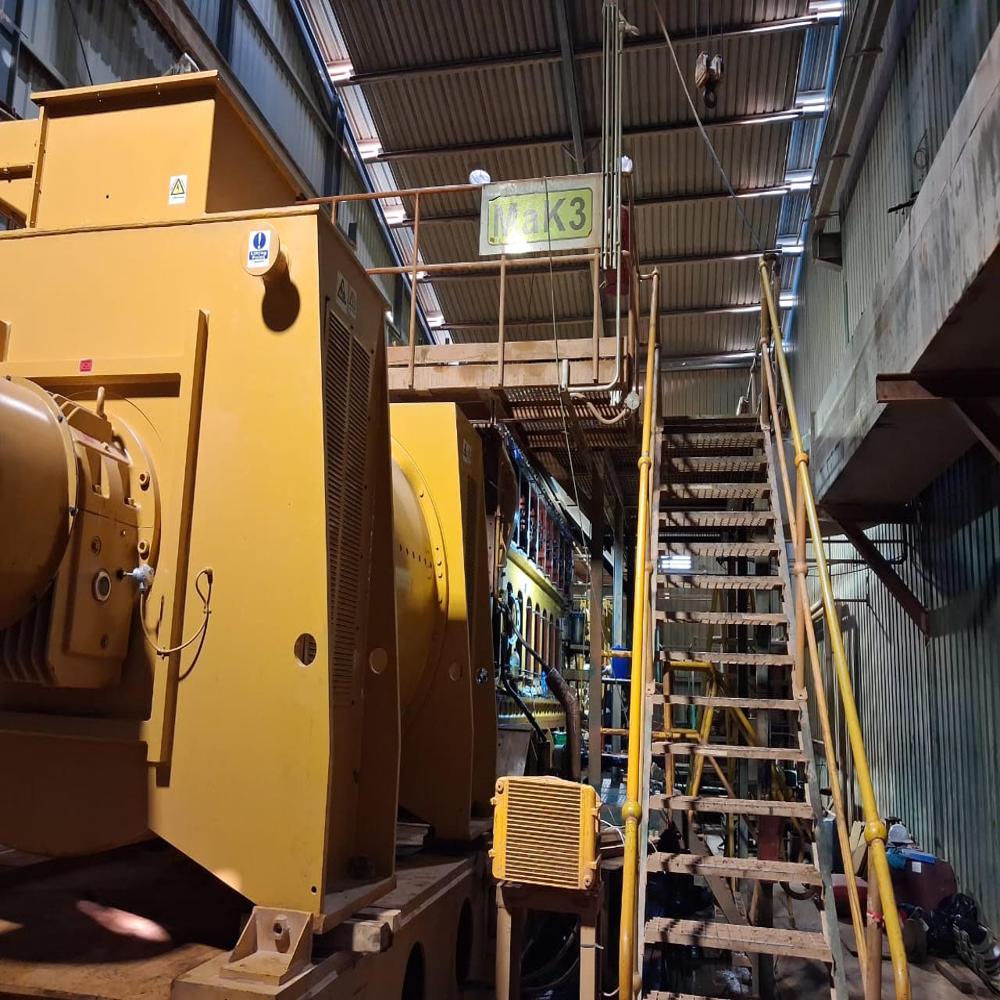 Crankshaft Grinding and Repair of MAK/CAT 8CM32C