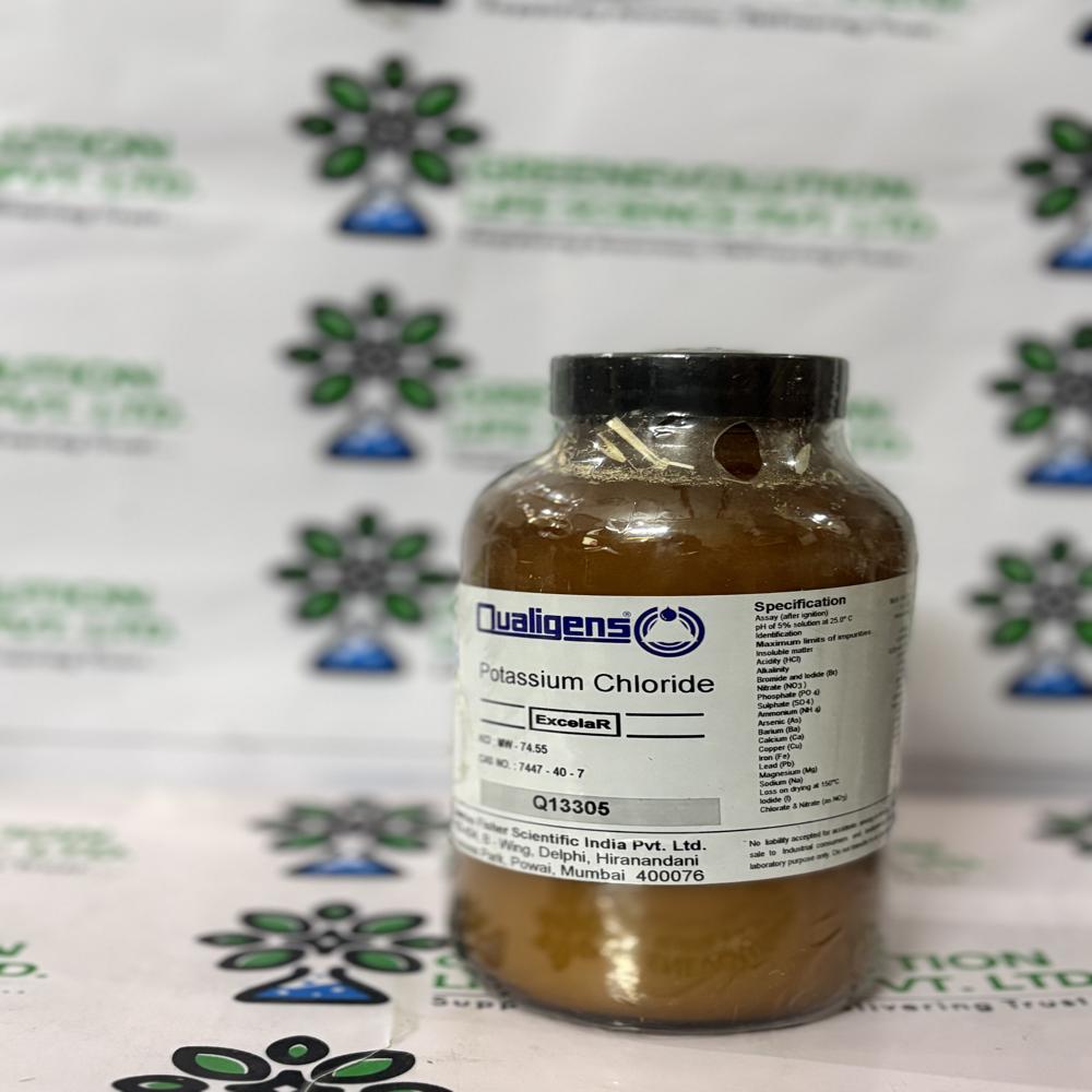 Potassium Chloride AR 500g Qualigens