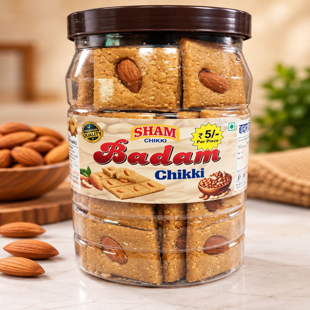 Badam Chikki - Grade: A