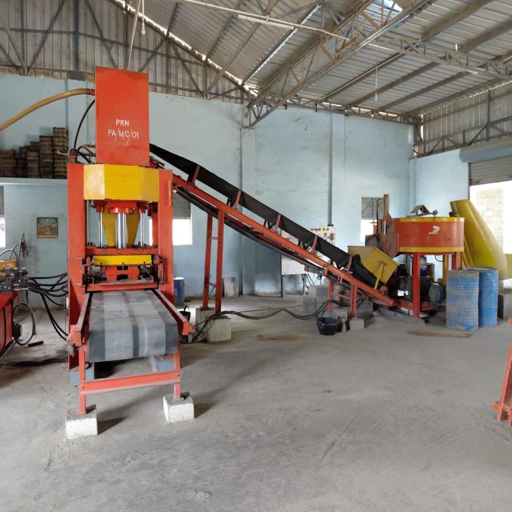 Automatic Fly Ash Brick Plant - Capacity: 1500 Pcs/hr