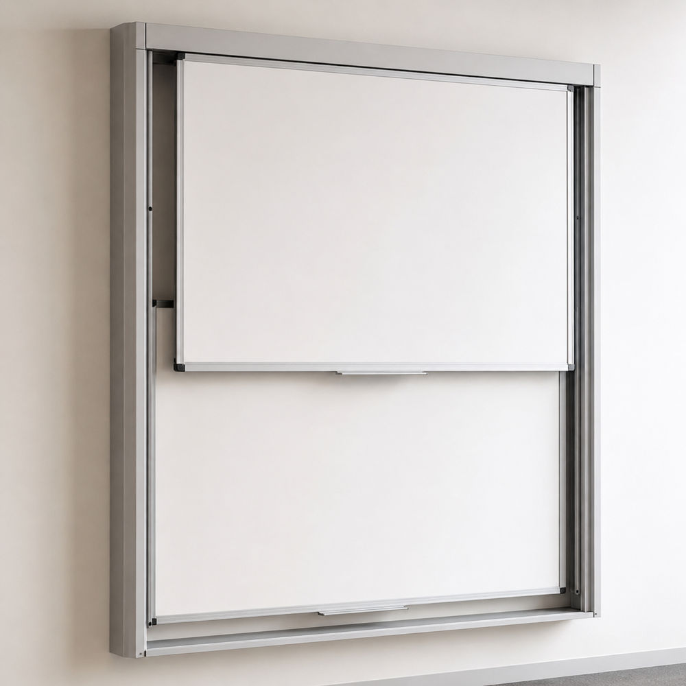 Vertical Sliding Writing Board