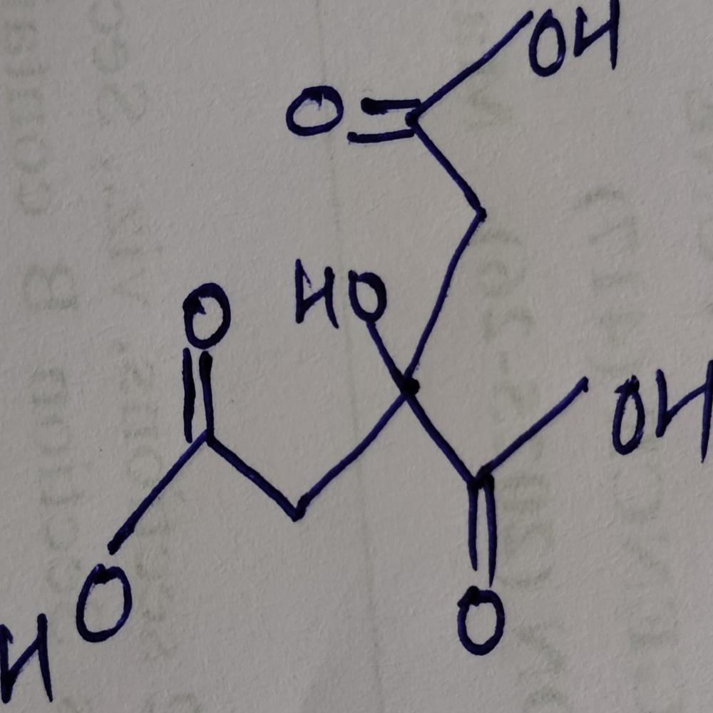 Citric Acid Anhydrous , CAS NO -77-92-9.