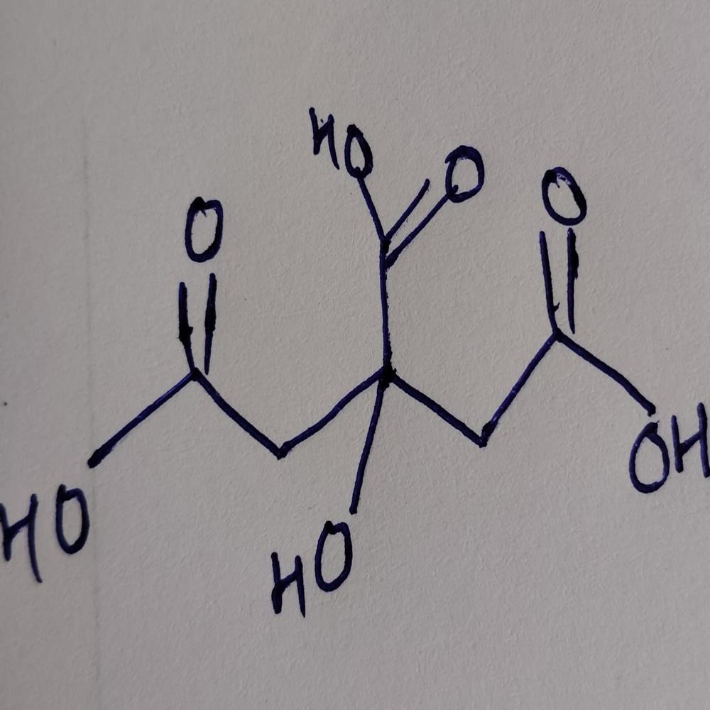 Citric Acid Anhydrous , CAS NO -77-92-9.