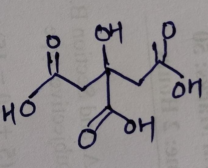 Citric Acid Anhydrous , CAS NO -77-92-9.