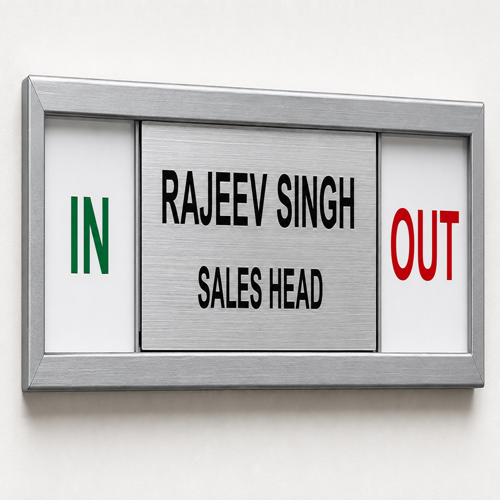 Name Board - Application: Factories