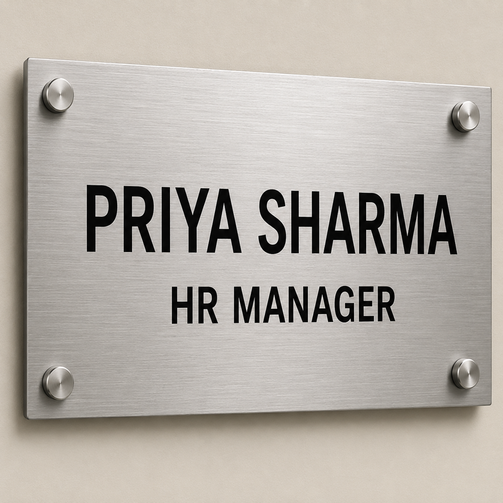 Name Board - Application: Factories