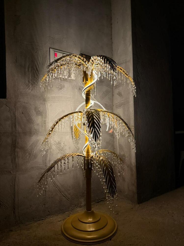 Crystal Table Tree Chandelier - Application: Indoor Decorative Lighting