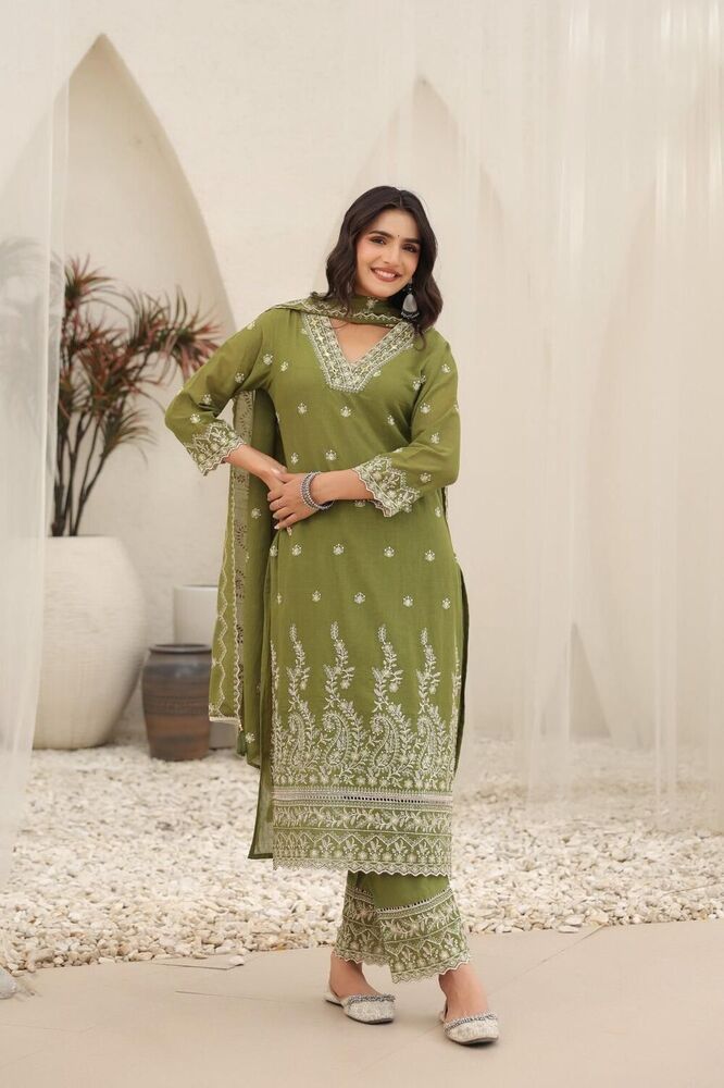 Ladies Cotton Suit Set