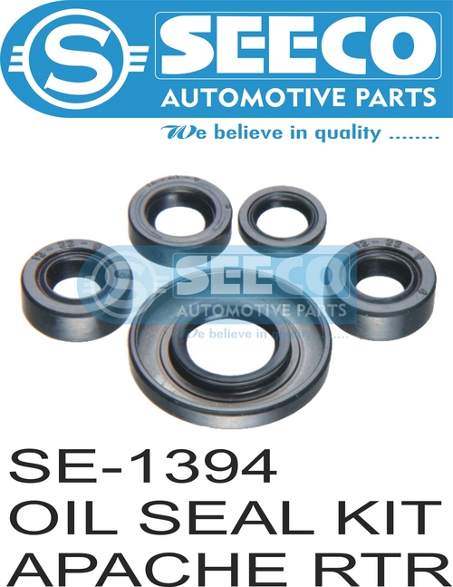 Seeco Oil Seals & O Rings - Rubber, 76.2-152.4 mm Dimensions | Patented Wave Seal Lip Design, Smooth Polished Finish, Contaminant Exclusion, Lubricant Retaining