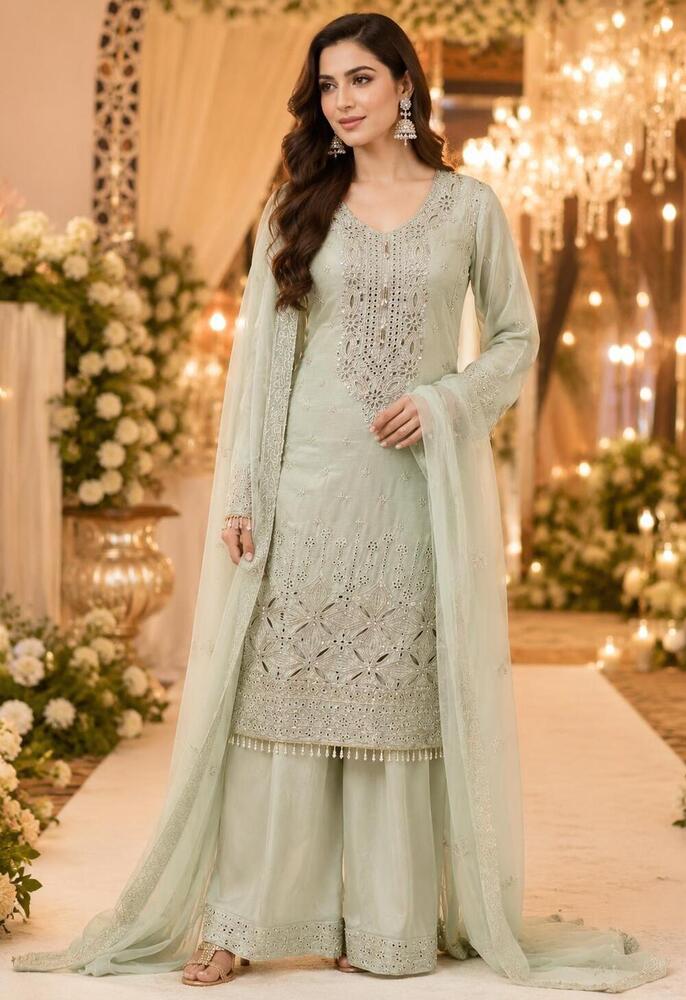 Partywear Palazzo Suit