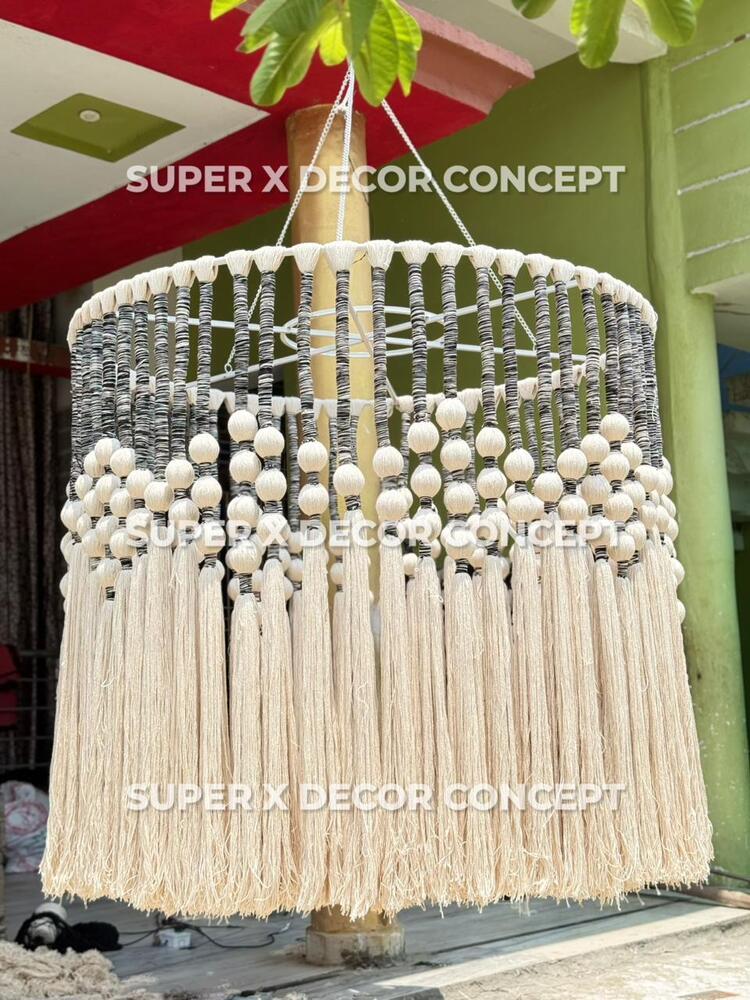 Macrame Hanging Chandelier