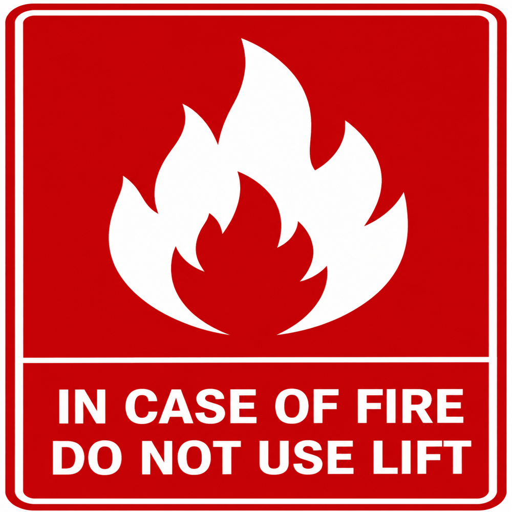 Fire Extinguisher Danger Sign Board - Application: Factrories
